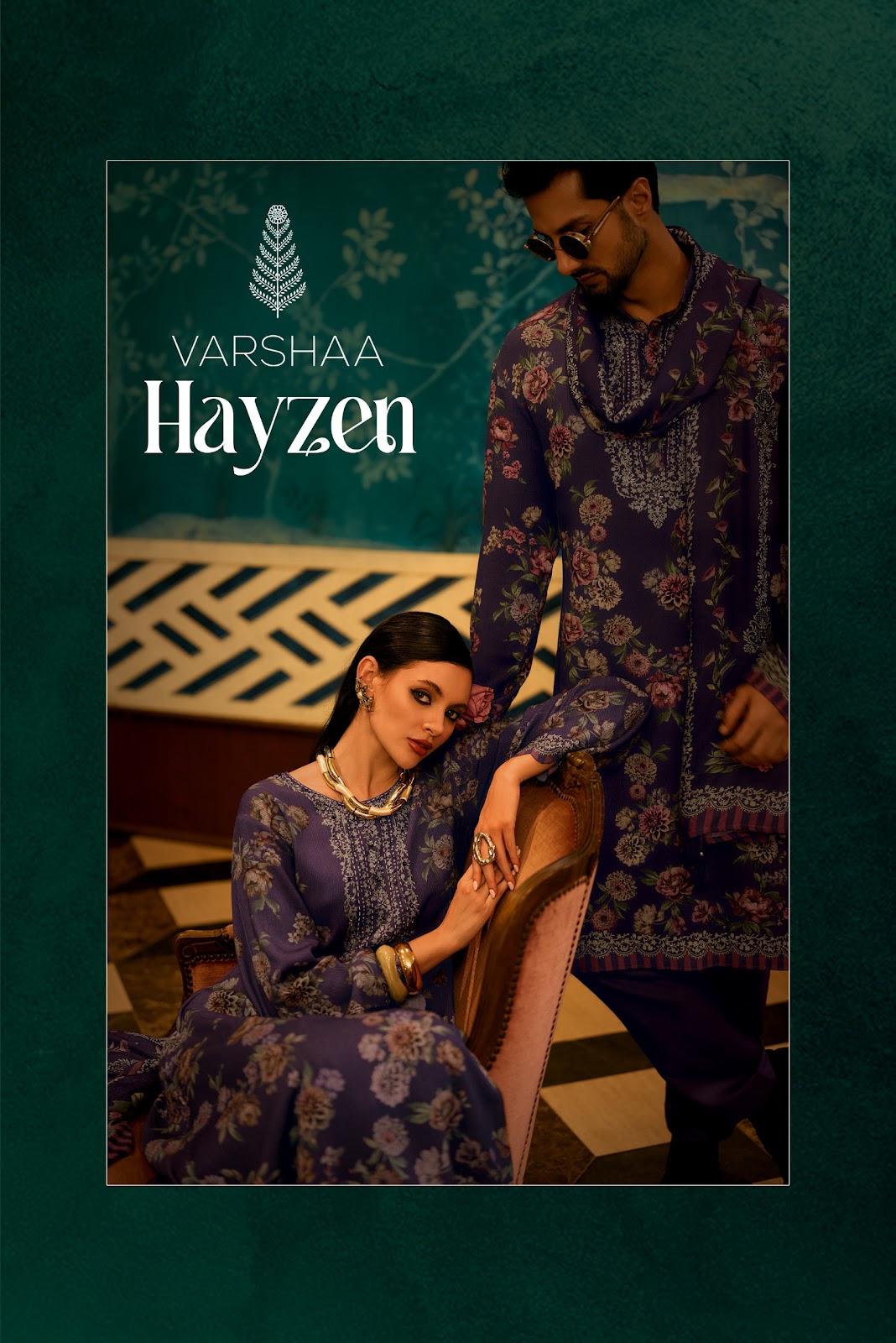 Hayzen Varshaa Resham Pashmina Suits Supplier Ahmedabad