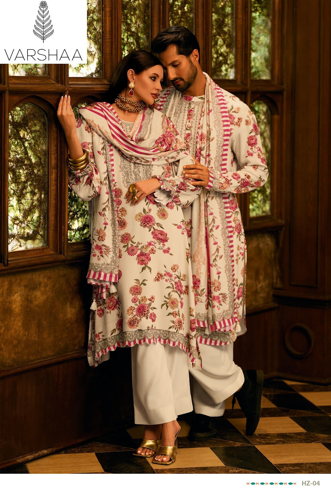 Hayzen Varshaa Resham Pashmina Suits Supplier Ahmedabad