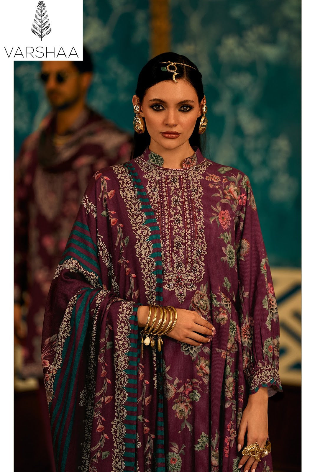 Hayzen Varshaa Resham Pashmina Suits Supplier Ahmedabad