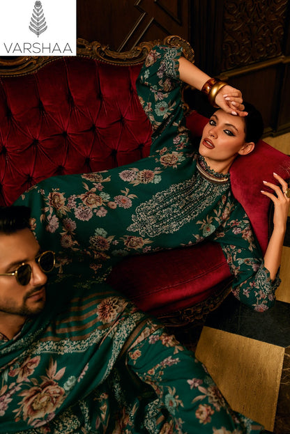 Hayzen Varshaa Resham Pashmina Suits Supplier Ahmedabad