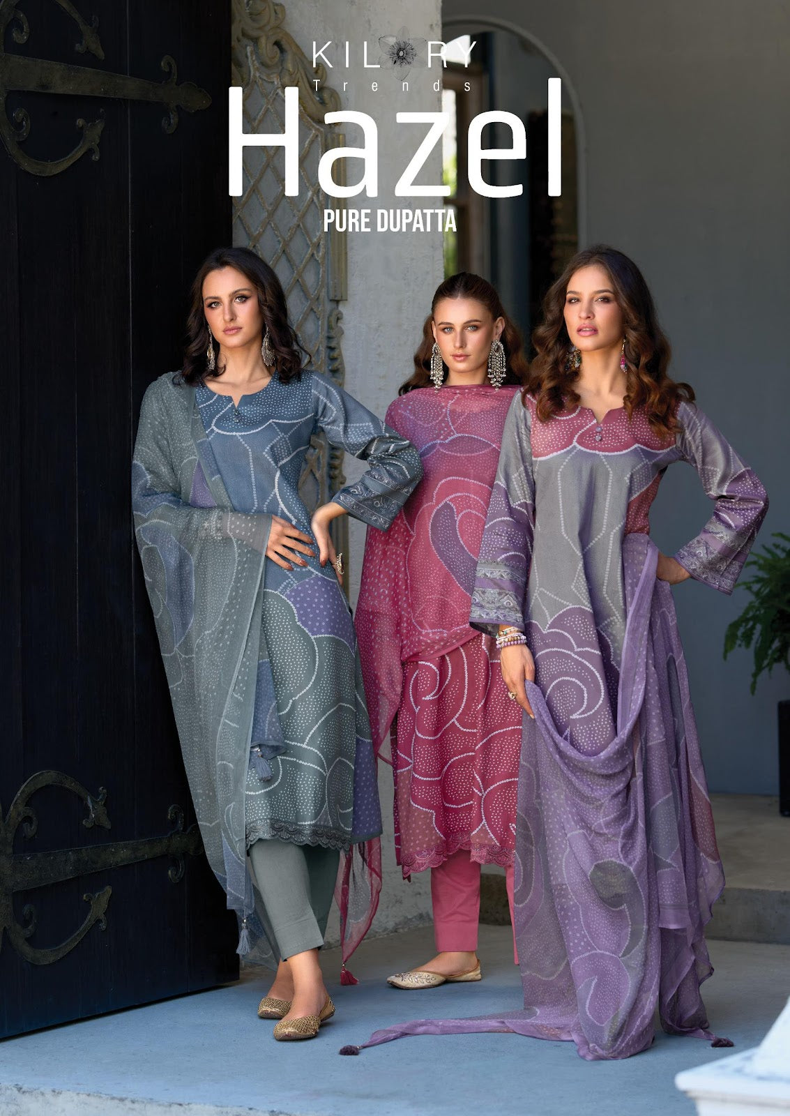 Hazel Kilory Jaam Cotton Pant Style Suits Wholesale Price