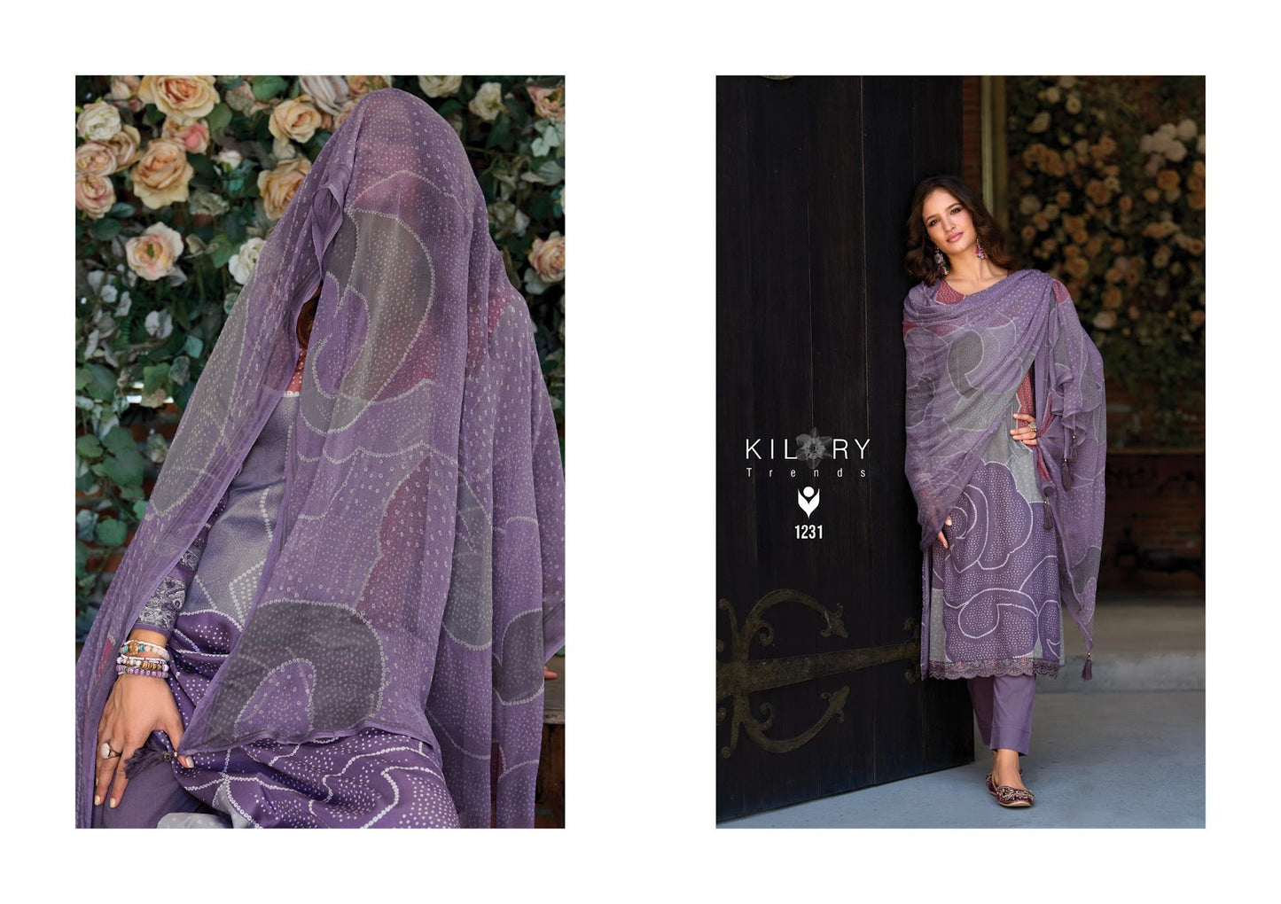 Hazel Kilory Jaam Cotton Pant Style Suits Wholesale Price