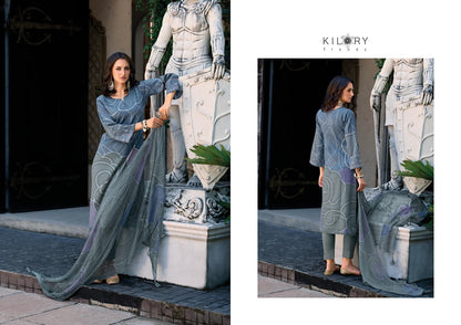Hazel Kilory Jaam Cotton Pant Style Suits Wholesale Price