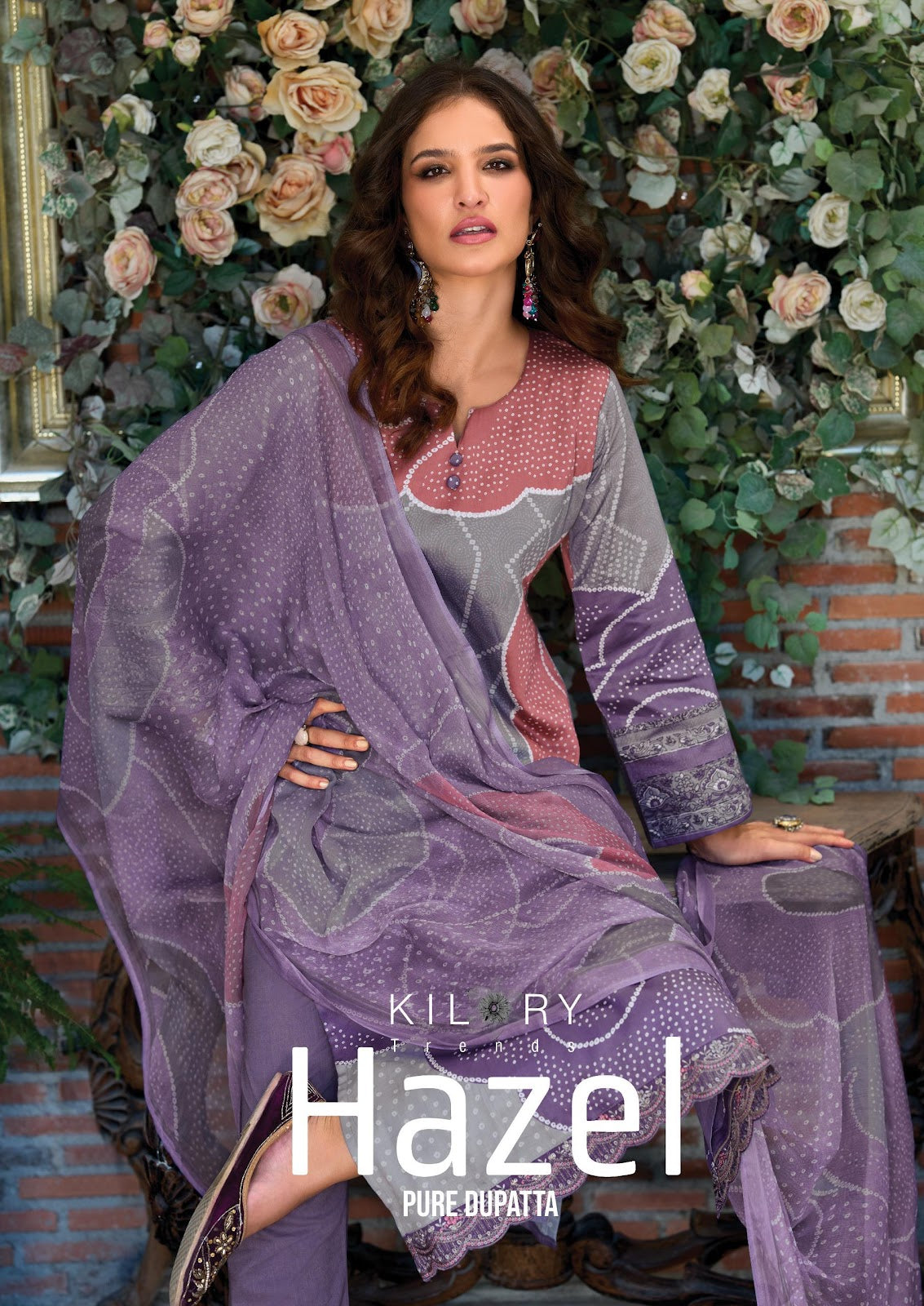 Hazel Kilory Jaam Cotton Pant Style Suits Wholesale Price