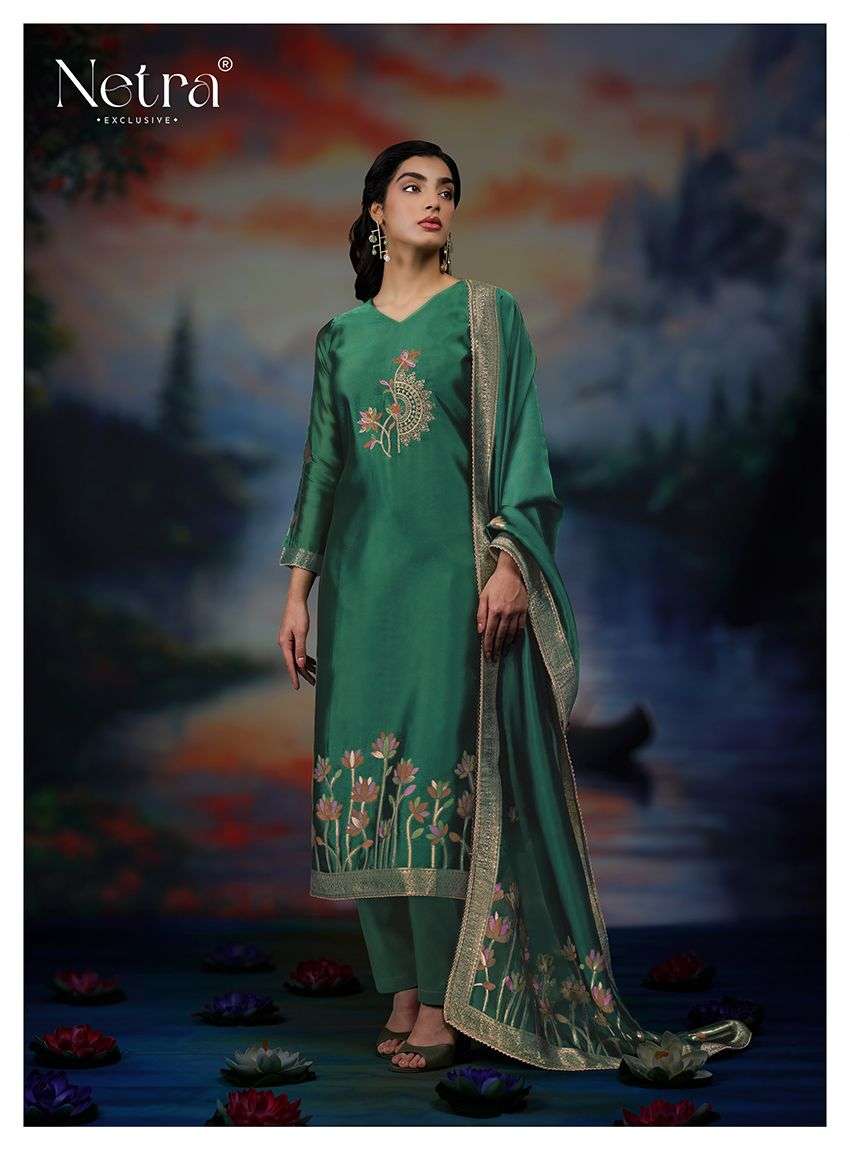 Hazel Netra Viscose Pant Style Suits Supplier India