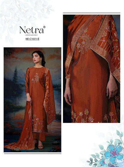 Hazel Netra Viscose Pant Style Suits Supplier India