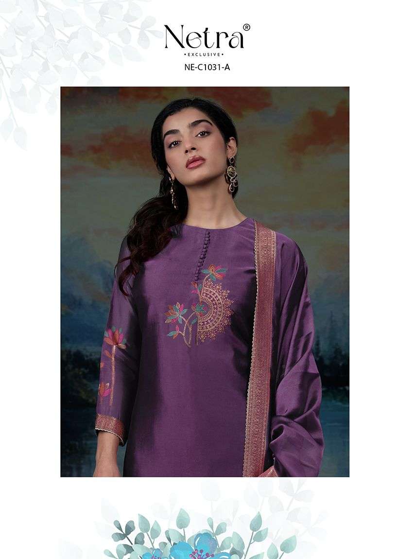 Hazel Netra Viscose Pant Style Suits Supplier India