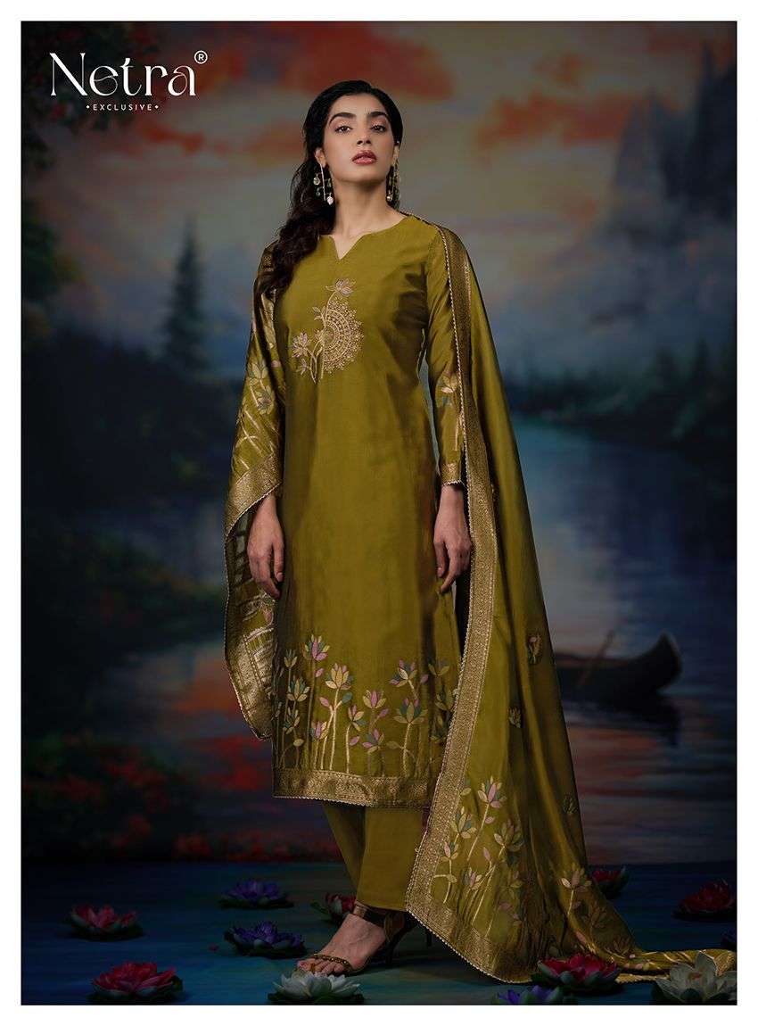 Hazel Netra Viscose Pant Style Suits Supplier India