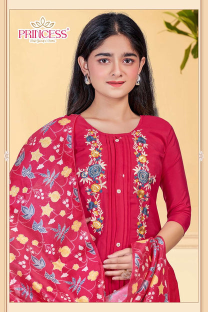 Hazel Princess Creation Roman Girls Readymade Pant Suits Wholesale Rate