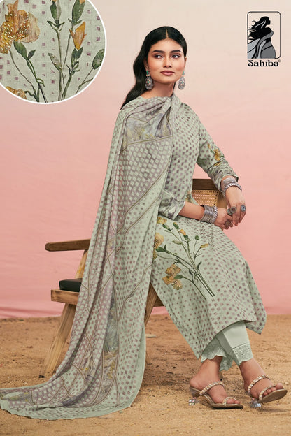 Heaven Sahiba Cotton Lawn Karachi Salwar Suits Wholesale