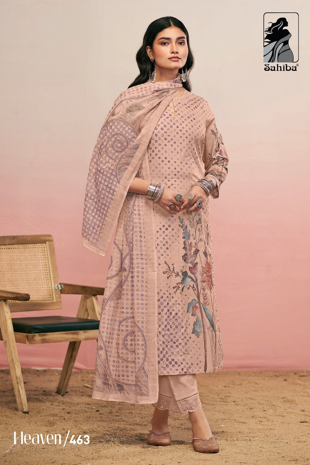 Heaven Sahiba Cotton Lawn Karachi Salwar Suits Wholesale