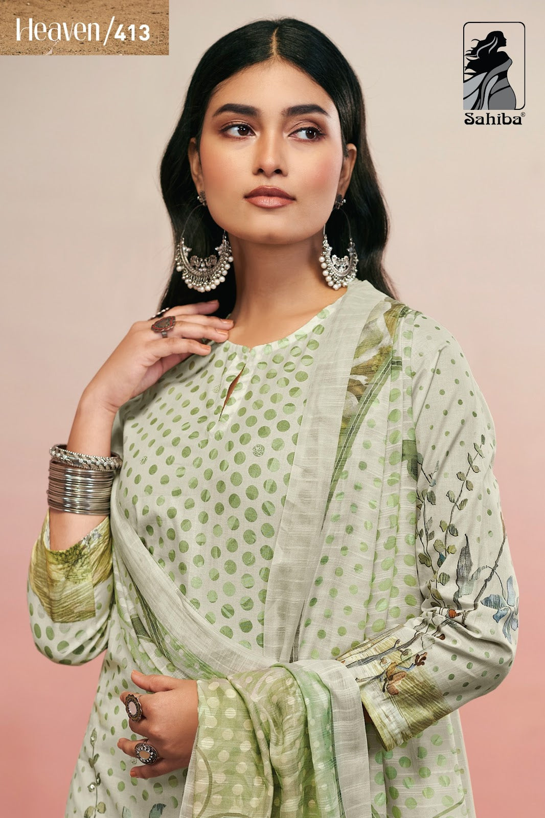 Heaven Sahiba Cotton Lawn Karachi Salwar Suits Wholesale