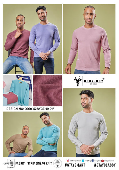 Heavy Gsm 525 Oddy Boy Zig Zag Mens Tshirts Wholesale Price