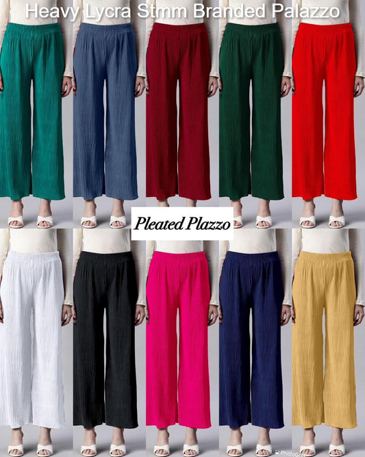 Heavy Lycra Stmm Branded Palazzo Supplier Gujarat
