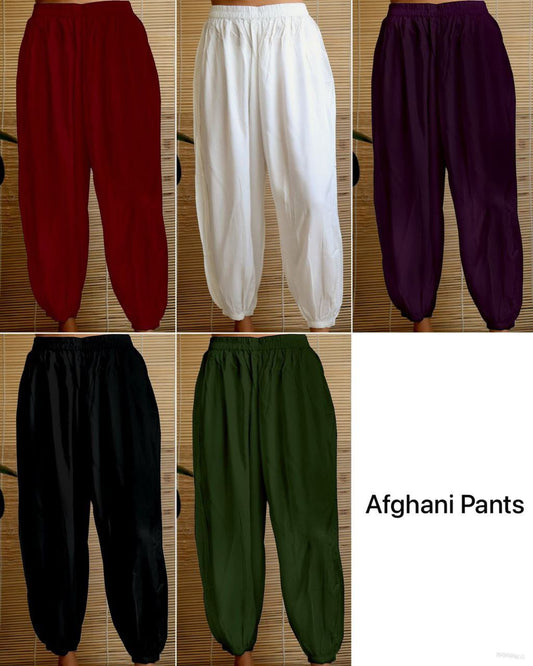 Heavy Rayon Stmm Afghani Pants Manufacturer Ahmedabad