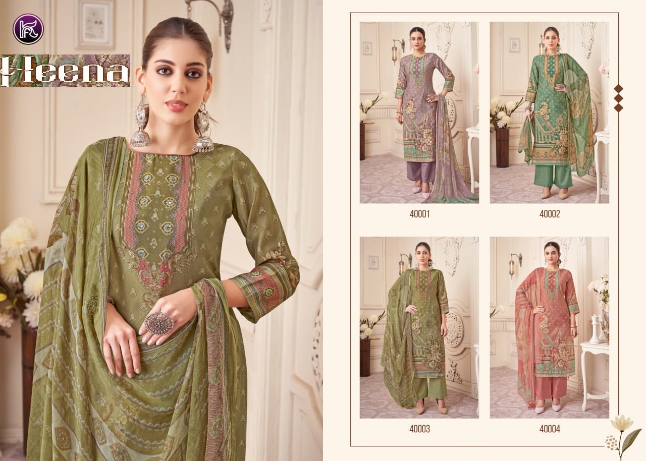 Heena Kala Fashion Modal Plazzo Style Suits Wholesale Price