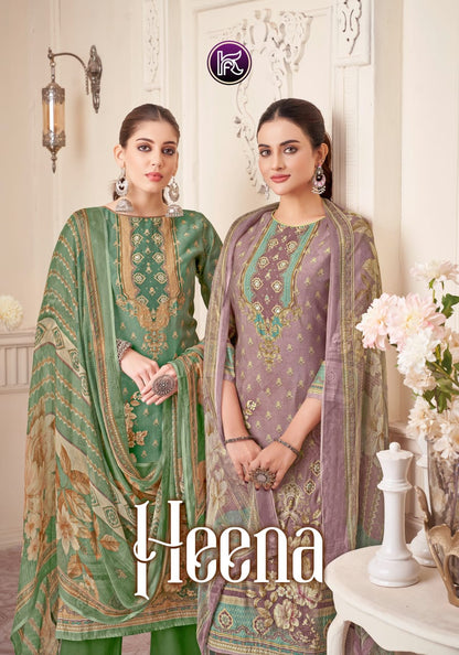 Heena Kala Fashion Modal Plazzo Style Suits Wholesale Price