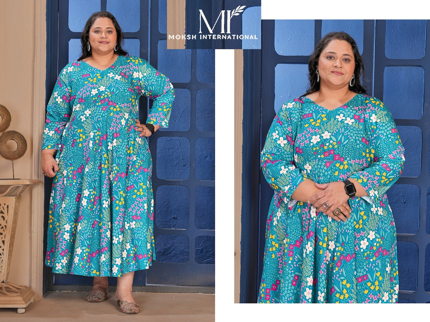Heena Vol 1 Moksh Rayon Plus Size Kurtis Manufacturer India