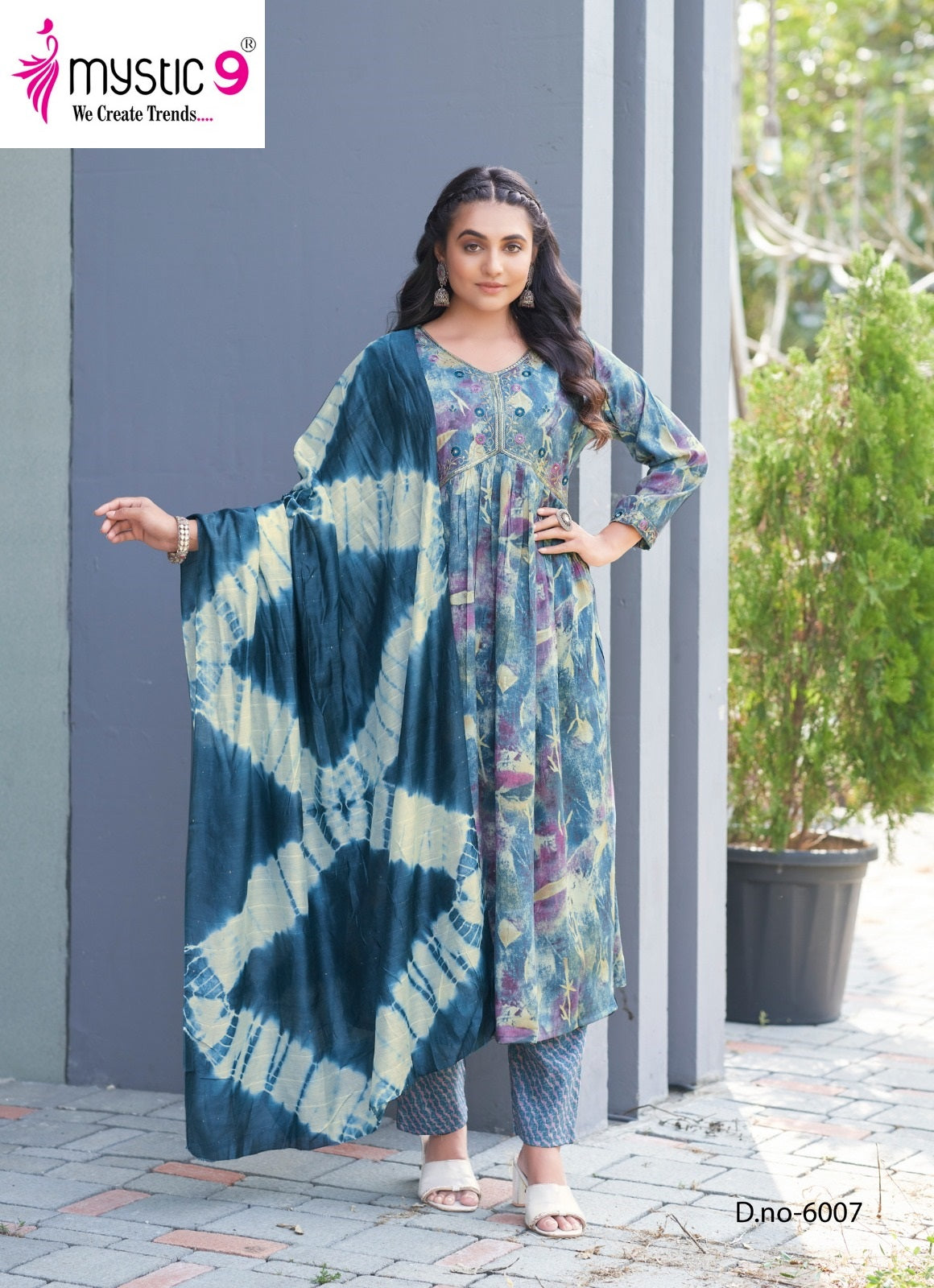Heena Vol 6 Mystic 9 Rayon Capsule Readymade Pant Style Suits Wholesale Price