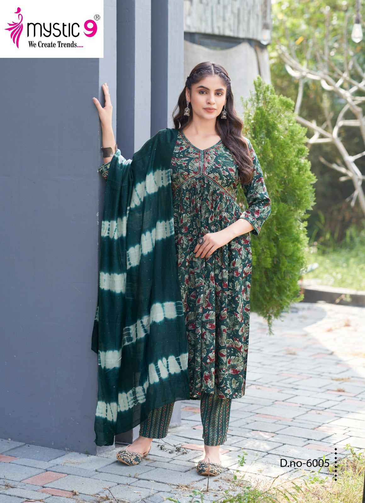 Heena Vol 6 Mystic 9 Rayon Capsule Readymade Pant Style Suits Wholesale Price