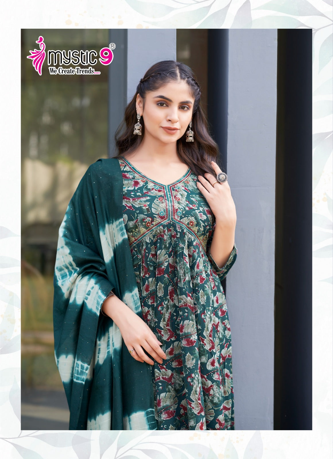 Heena Vol 6 Mystic 9 Rayon Capsule Readymade Pant Style Suits Wholesale Price