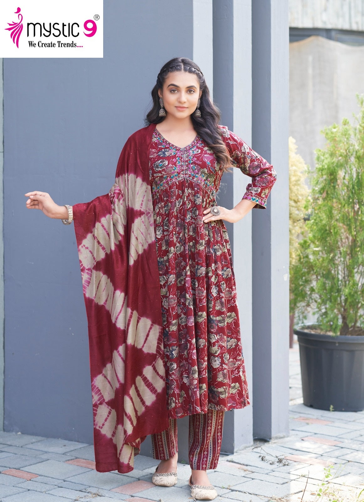 Heena Vol 6 Mystic 9 Rayon Capsule Readymade Pant Style Suits Wholesale Price