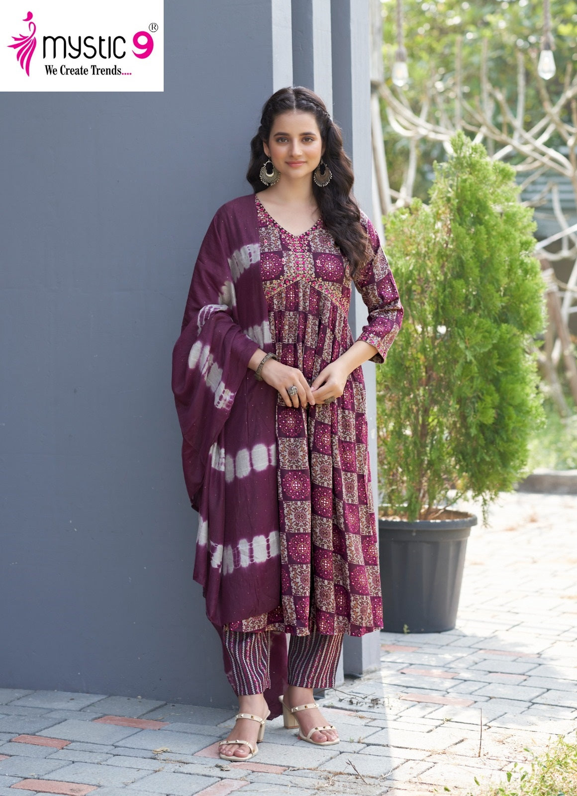Heena Vol 6 Mystic 9 Rayon Capsule Readymade Pant Style Suits Wholesale Price