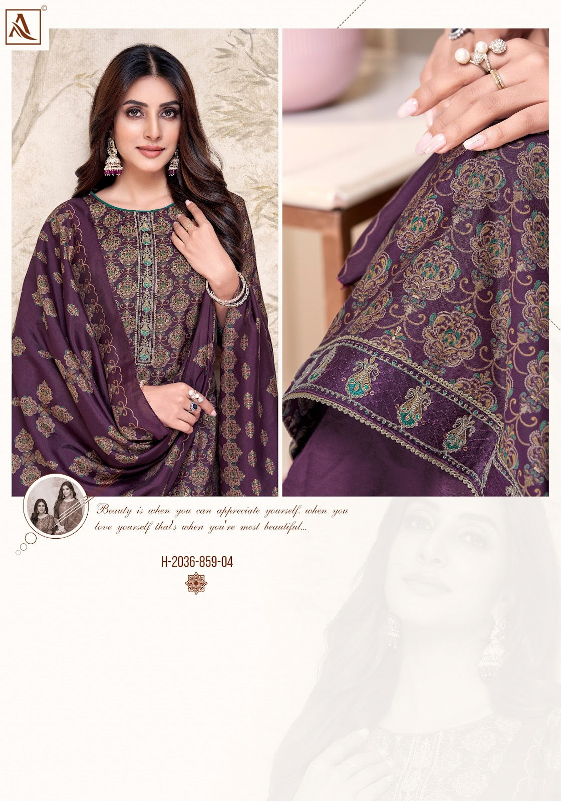 Heer Edition 8 Alok Modal Karachi Salwar Suits Wholesaler Gujarat