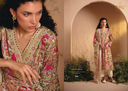 Heer Rang Fashion Viscose Muslin Pant Style Suits Wholesaler India