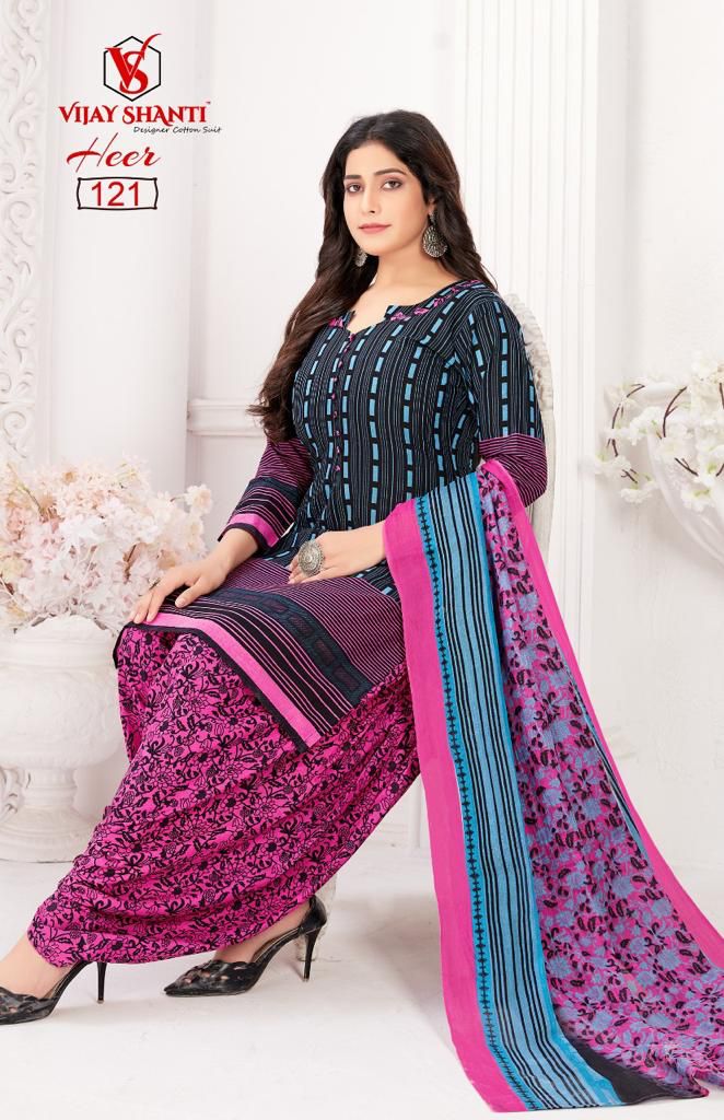 Heer Vijay Shanti Cotton Dress Material Supplier