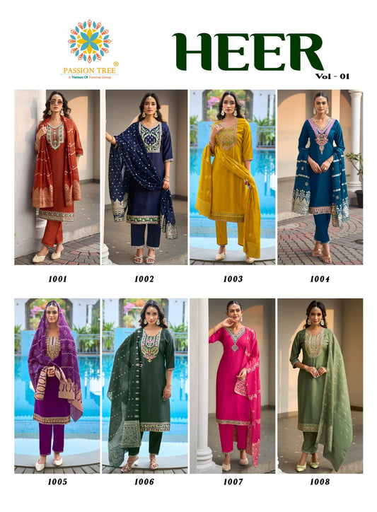 Heer Vol 1 Passion Tree Berlin Readymade Pant Style Suits Supplier