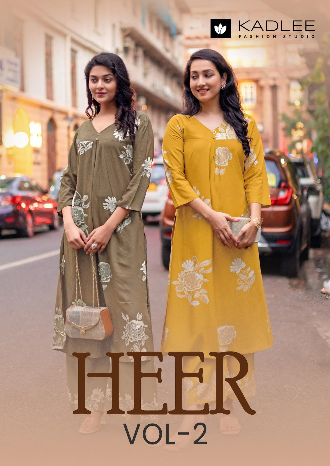 Heer Vol 2 Kadlee Rayon Co Ord Set Supplier