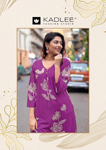 Heer Vol 2 Kadlee Rayon Co Ord Set Supplier