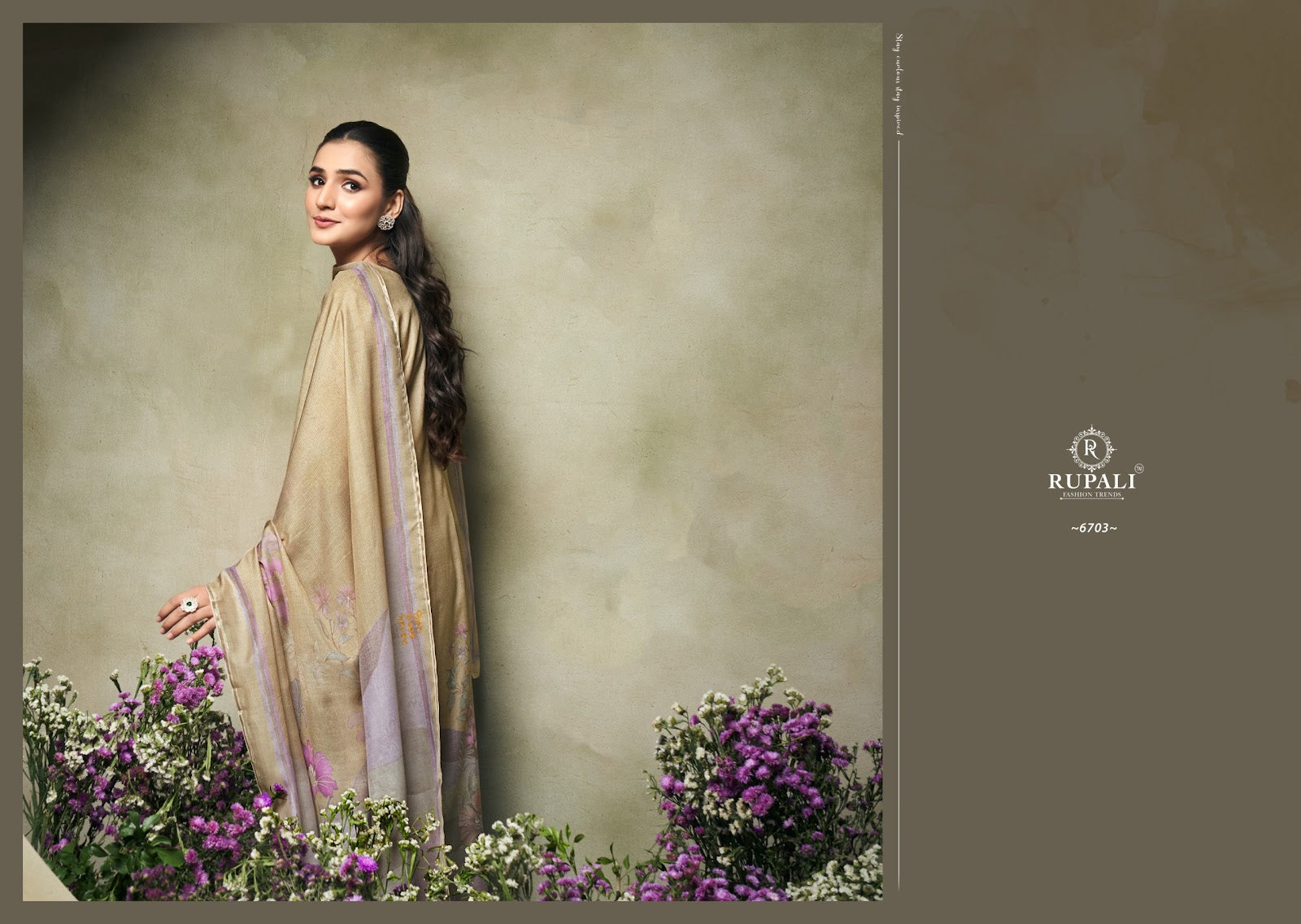 Heeriye Rupali Muslin Pant Style Suits Supplier