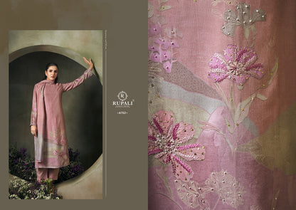 Heeriye Rupali Muslin Pant Style Suits Supplier