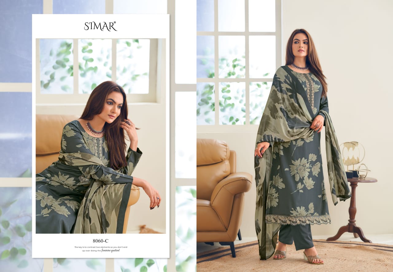 Heeriye Simar Pure Viscose Pashmina Suits Wholesale Price