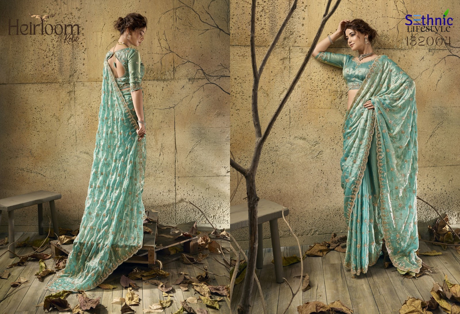 Heirloom Relic Sethnic Sarees Wholesale Price