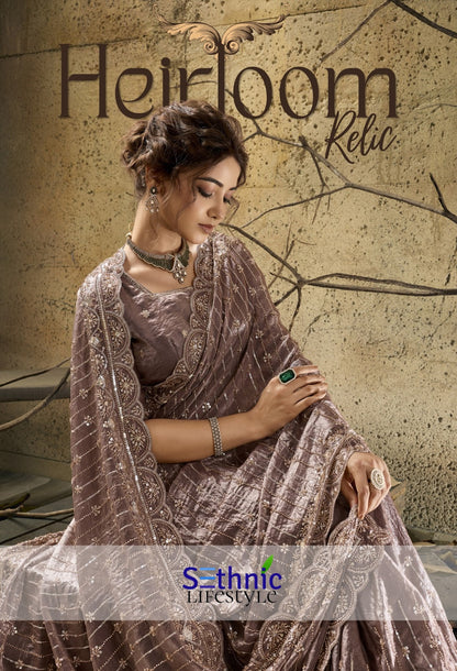 Heirloom Relic Sethnic Sarees Wholesale Price