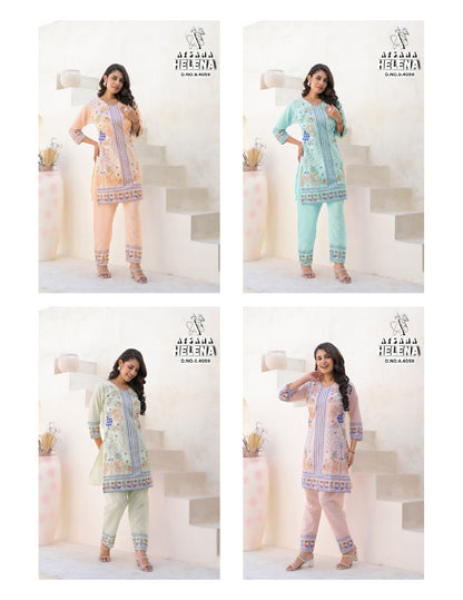 Helena Afsana Cotton Co Ord Set Exporter Gujarat