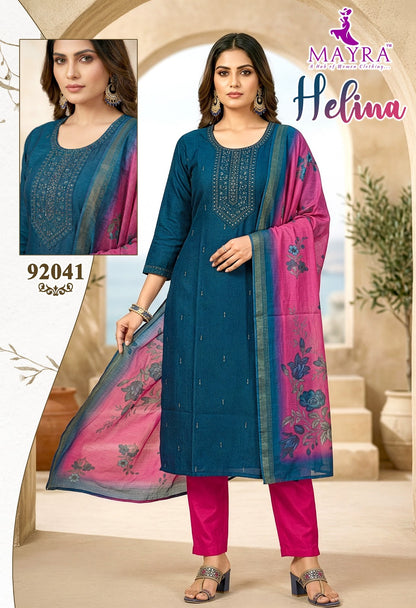 Helina Mayra Berlin Readymade Pant Style Suits Wholesaler India