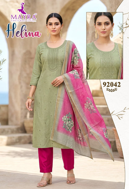 Helina Mayra Berlin Readymade Pant Style Suits Wholesaler India