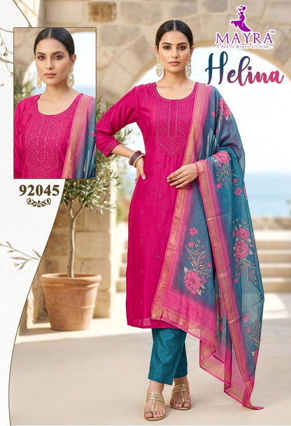 Helina Mayra Berlin Readymade Pant Style Suits Wholesaler India