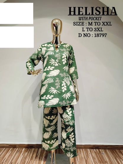 Helisha Jnx Reyon Co Ord Set Wholesale Rate