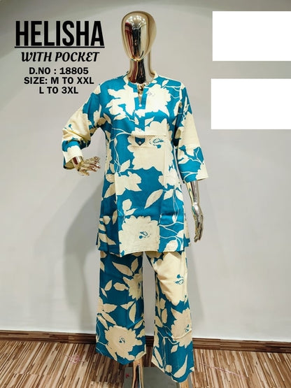 Helisha Jnx Reyon Co Ord Set Wholesale Rate