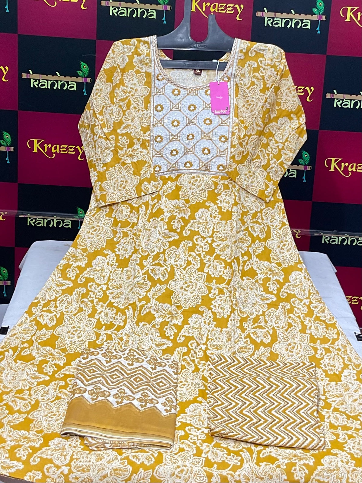 Helly Kanha Readymade Cotton Pant Suits Wholesaler India