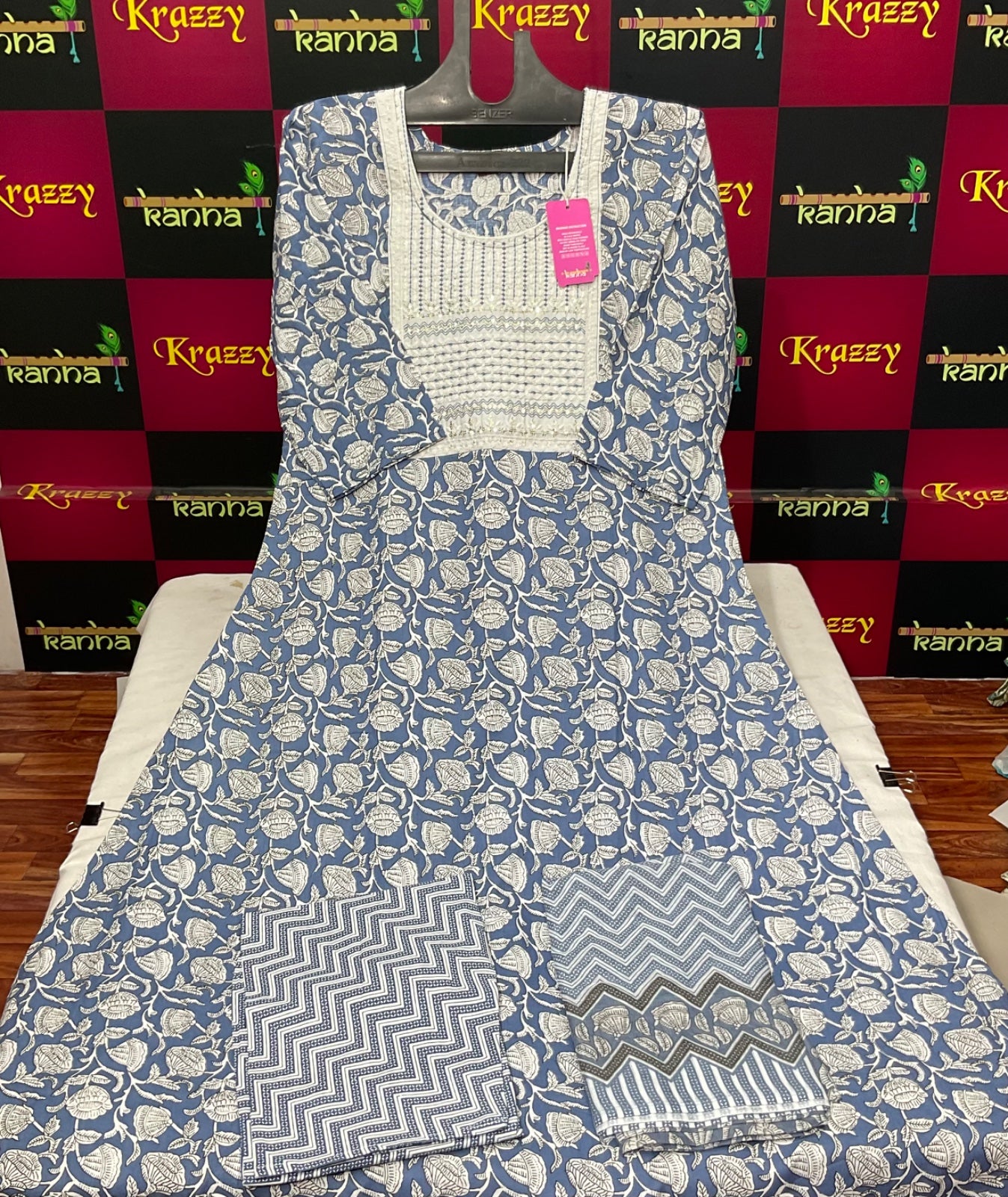 Helly Kanha Readymade Cotton Pant Suits Wholesaler India