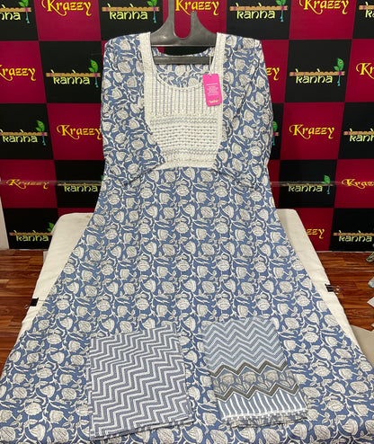 Helly Kanha Readymade Cotton Pant Suits Wholesaler India