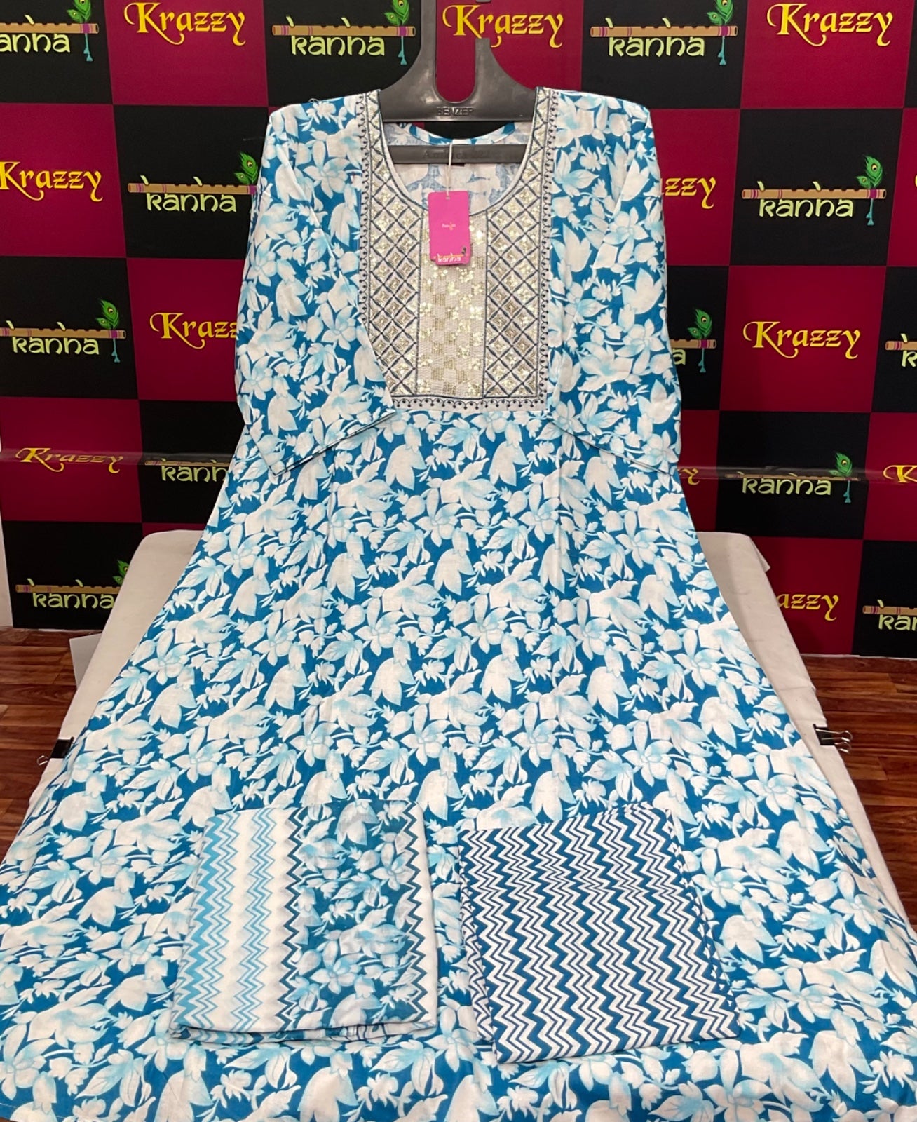 Helly Kanha Readymade Cotton Pant Suits Wholesaler India