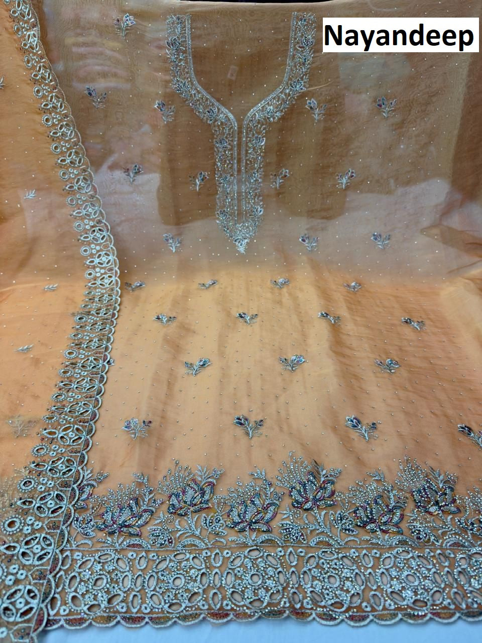 Helly Nayandeep Silk Salwar Suits Wholesale