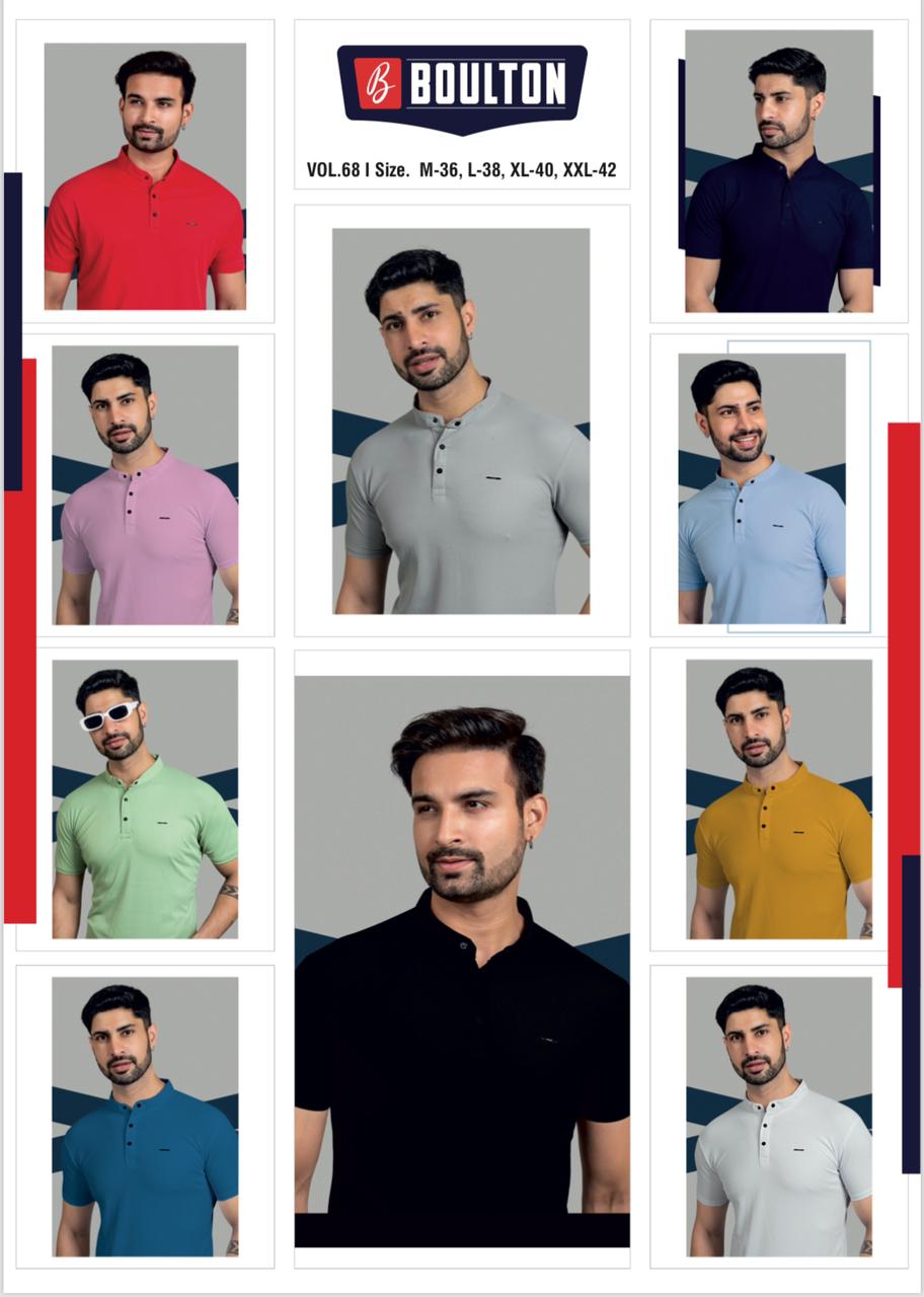 Helny Neck Vol 68 Boulton Dry Fit Metti Mens Tshirts Manufacturer India